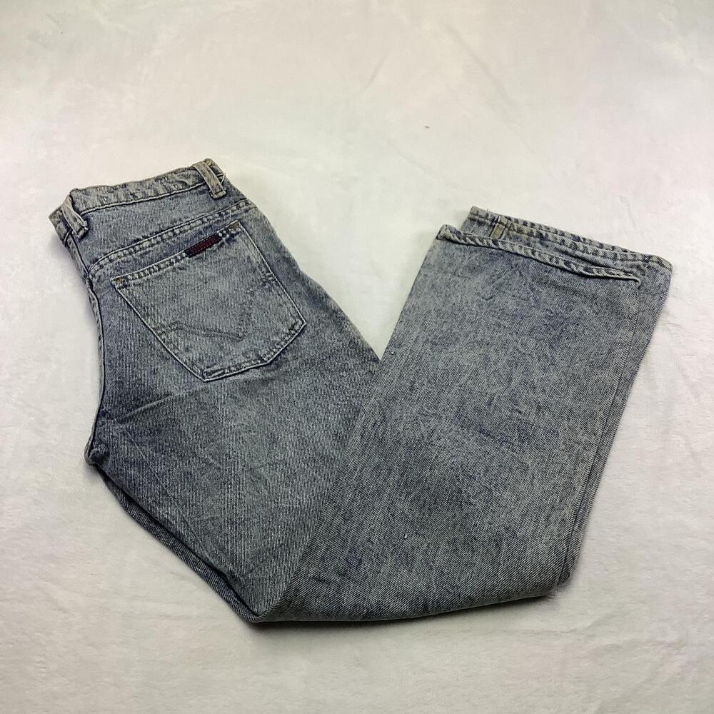 Vintage Cowden Jeans Mens 31x30 Blue Acid Wash Relaxed Straight Leg Denim USA